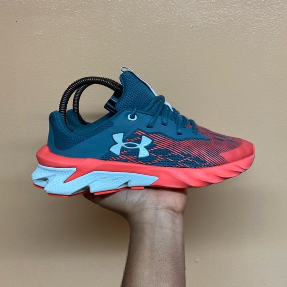 Under Armour Charged Scramjet 3 Gray Orange - Picture 1 of 17